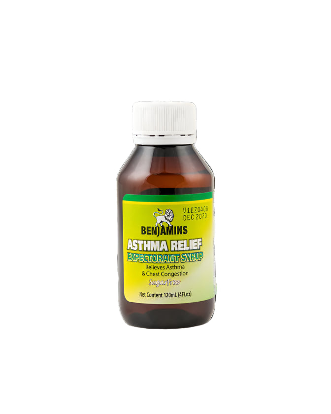 Benjamins Asthma Relief Expectorant Syrup, 120ml